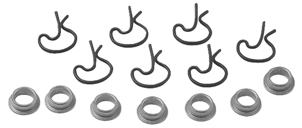 Bushing Set, Shifter Rod, Hurst Performance, w/Steel Bushings 1 Bushing Set, Shifter Rod, Hurst Performance, w/Steel Bushings