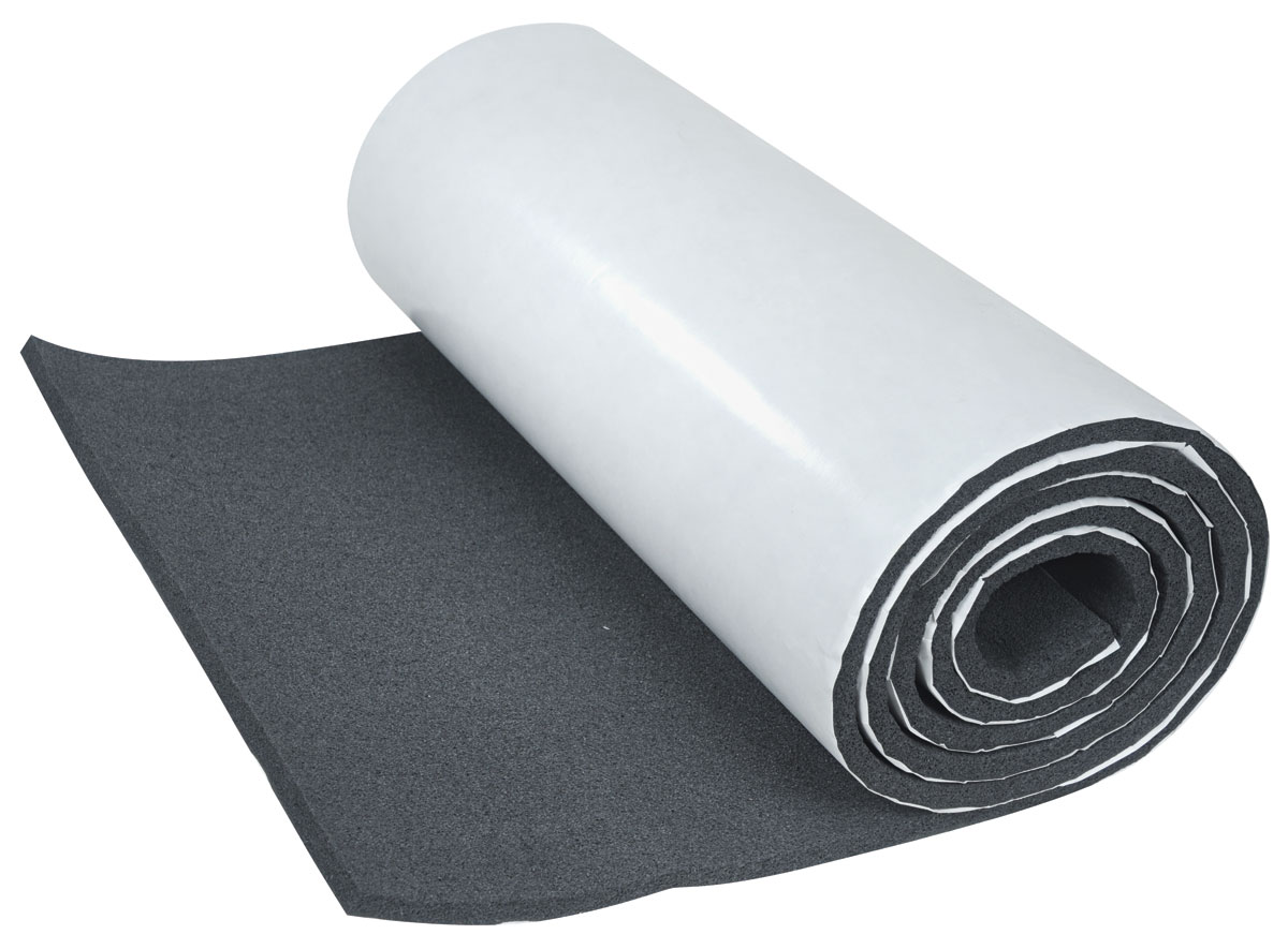 Sound Deadener, Roll Kit, Hushmat Silencer Megabond, 1 Roll 24" x 10' x 1/2" 1 Sound Deadener, Roll Kit, Hushmat Silencer Megabond, 1 Roll 24" x 10' x 1/2"