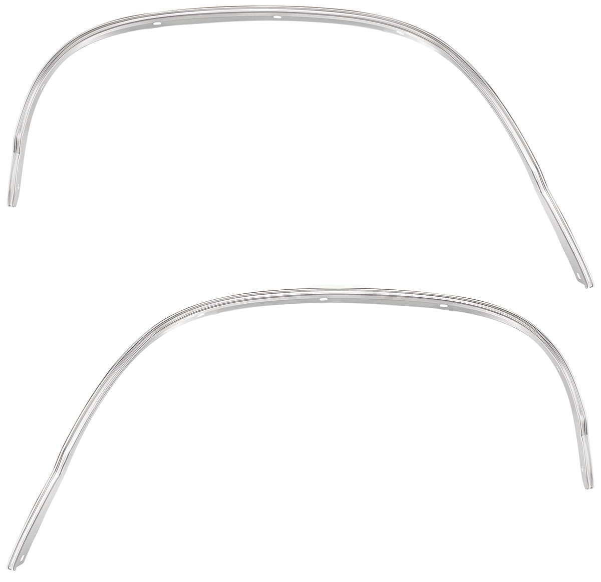 Molding, Wheel Opening, 1968-69 Chevelle/El Camino, Front, Pair 1 Molding, Wheel Opening, 1968-69 Chevelle/El Camino, Front, Pair