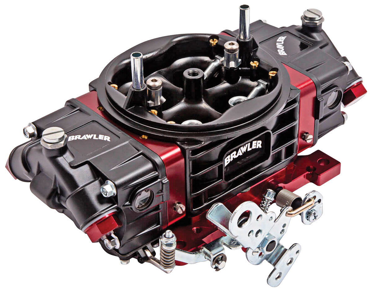 Carburetor, Holley Brawler, 850 CFM RACE, Black/Red 1 Carburetor, Holley Brawler, 850 CFM RACE, Black/Red