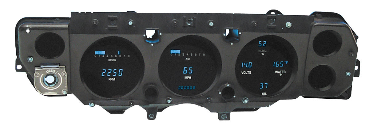 Gauge Conversion, Dakota Digital, 1970-72 Chevelle/El Camino/Monte Carlo SS 1 Gauge Conversion, Dakota Digital, 1970-72 Chevelle/El Camino/Monte Carlo SS