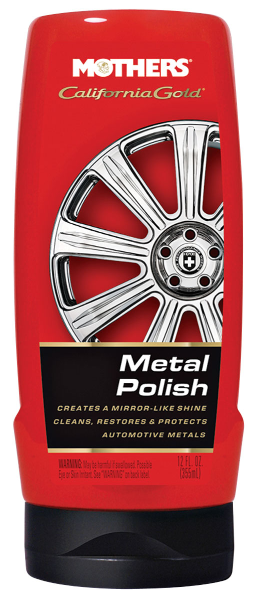 Metal Polish, Mothers California Gold, Liquid, 12OZ 1 Metal Polish, Mothers California Gold, Liquid, 12OZ