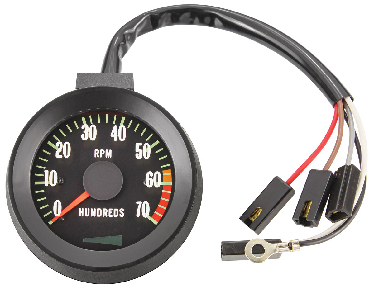 Gauge, Tachometer, 1967 Chevelle/El Camino, 6000 RPM 1 Gauge, Tachometer, 1967 Chevelle/El Camino, 6000 RPM
