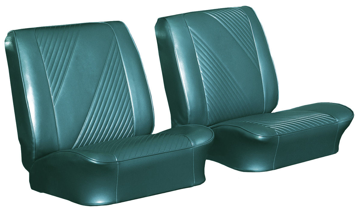 Seat Upholstery Kit, 1965 Beaumont, Front Buckets/Convertible Rear LEG 1 Seat Upholstery Kit, 1965 Beaumont, Front Buckets/Convertible Rear LEG
