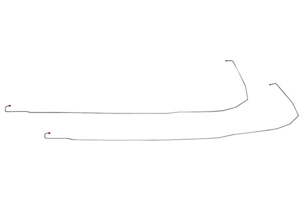 Brake Lines, 2003-06 Escalade ESV/EXT, Intermediate, 130" W.B., Trac Cntrl, Pair 1 Brake Lines, 2003-06 Escalade ESV/EXT, Intermediate, 130" W.B., Trac Cntrl, Pair