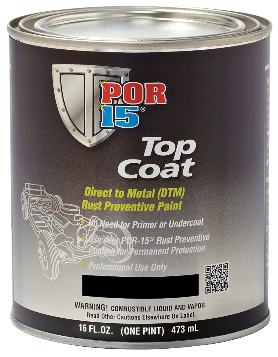 Paint, Top Coat, POR-15, Gloss Black 1 Paint, Top Coat, POR-15, Gloss Black
