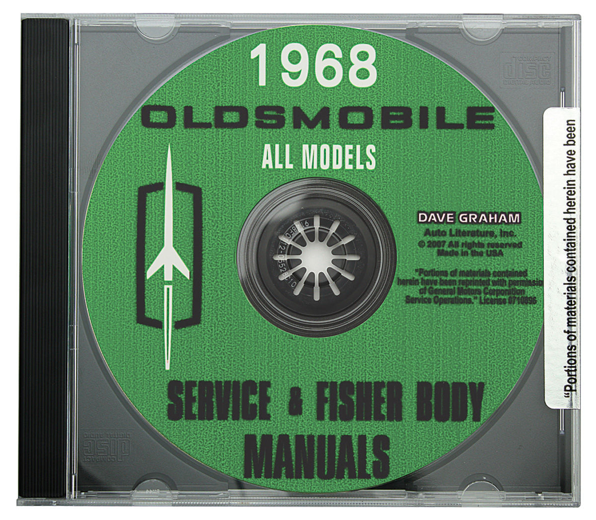 Service Manuals, Digital, Chassis & Fisher Body, 1968 Oldsmobile 1 Service Manuals, Digital, Chassis & Fisher Body, 1968 Oldsmobile