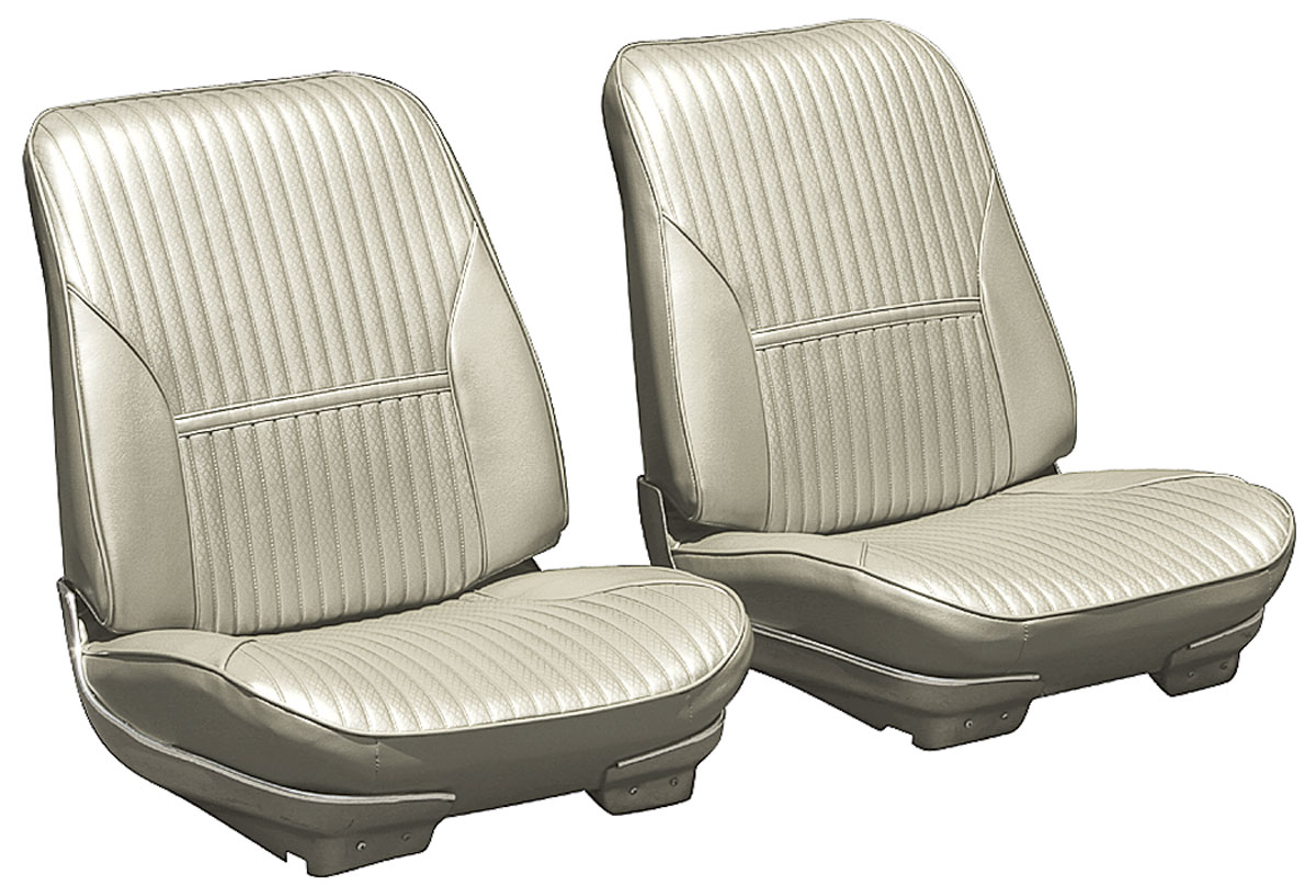 Seat Upholstery Kit, 1969 Cutlass Supreme, Front Split Bench w/Armrest/Cpe RR DI 1 Seat Upholstery Kit, 1969 Cutlass Supreme, Front Split Bench w/Armrest/Cpe RR DI