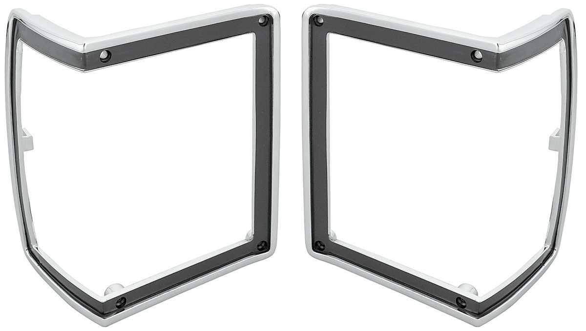 Bezel, Park Lamp, 1972 El Camino/Wagon, Pair 1 Bezel, Park Lamp, 1972 El Camino/Wagon, Pair