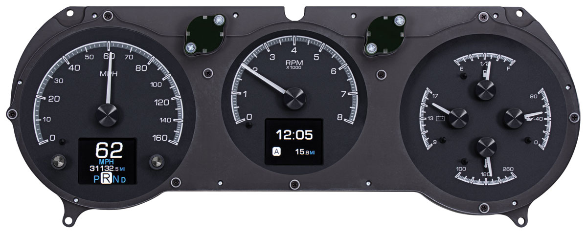Dash Cluster, HDX, Dakota Digital, 1964-65 Chevelle/El Camino 1 Dash Cluster, HDX, Dakota Digital, 1964-65 Chevelle/El Camino