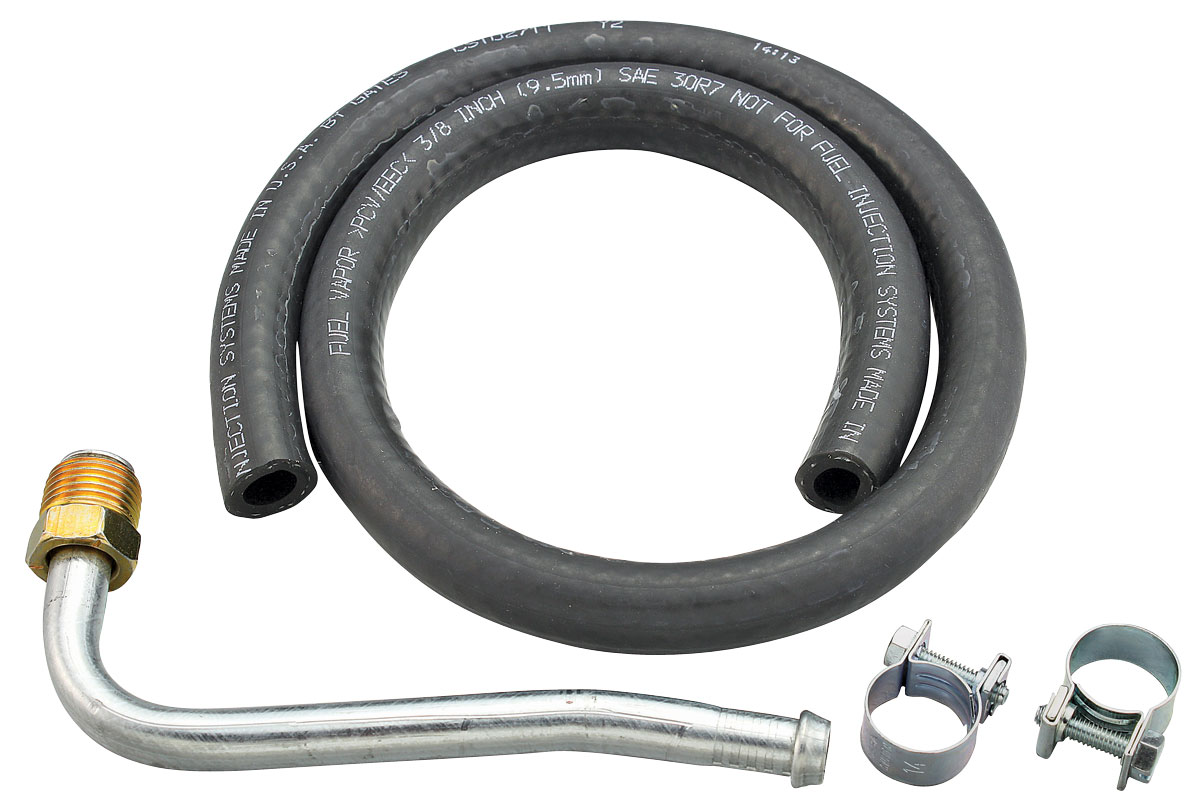 Hose Kit, Power Steering Return Line, 1964-72 GM, exc. 65-68 GM Factory BB 1 Hose Kit, Power Steering Return Line, 1964-72 GM, exc. 65-68 GM Factory BB