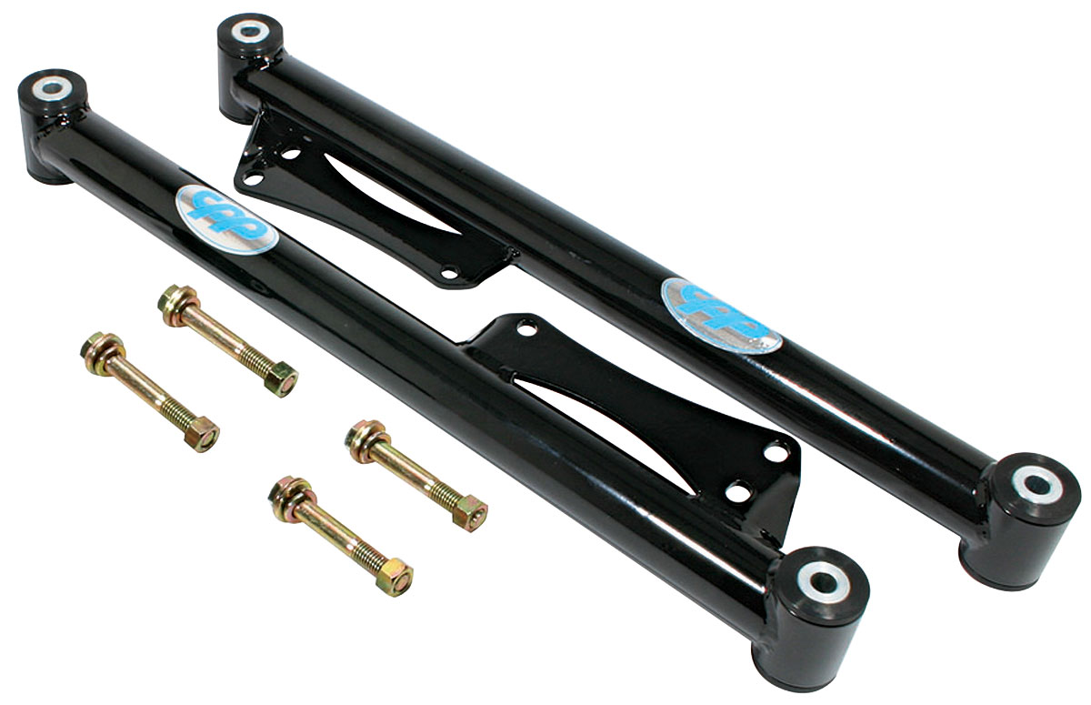 Trailing Arms, Rear, Tubular Lower, 1964-72 A-Body, Pair, Black 1 Trailing Arms, Rear, Tubular Lower, 1964-72 A-Body, Pair, Black