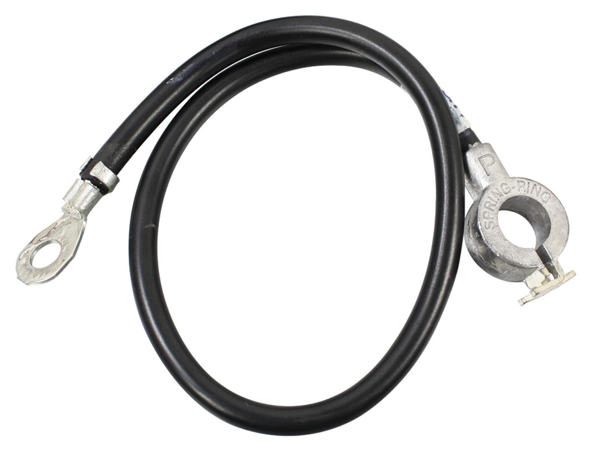 Spring Ring Battery Cable, 1967-71 Cutlass 6 Cylinder, Positive 1 Spring Ring Battery Cable, 1967-71 Cutlass 6 Cylinder, Positive