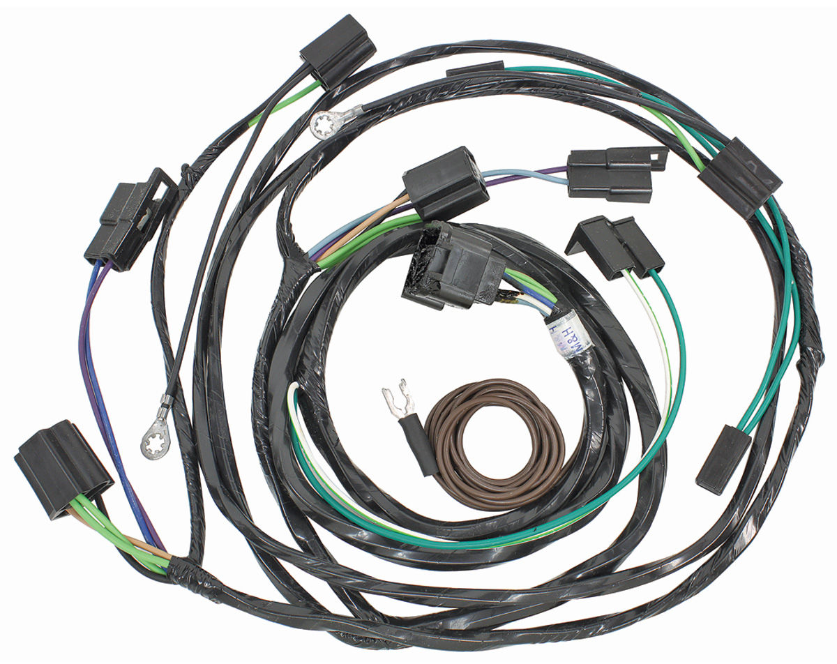 Wiring Harness, Forward Lamp, 1966 Skylark, w/Tachometer 1 Wiring Harness, Forward Lamp, 1966 Skylark, w/Tachometer