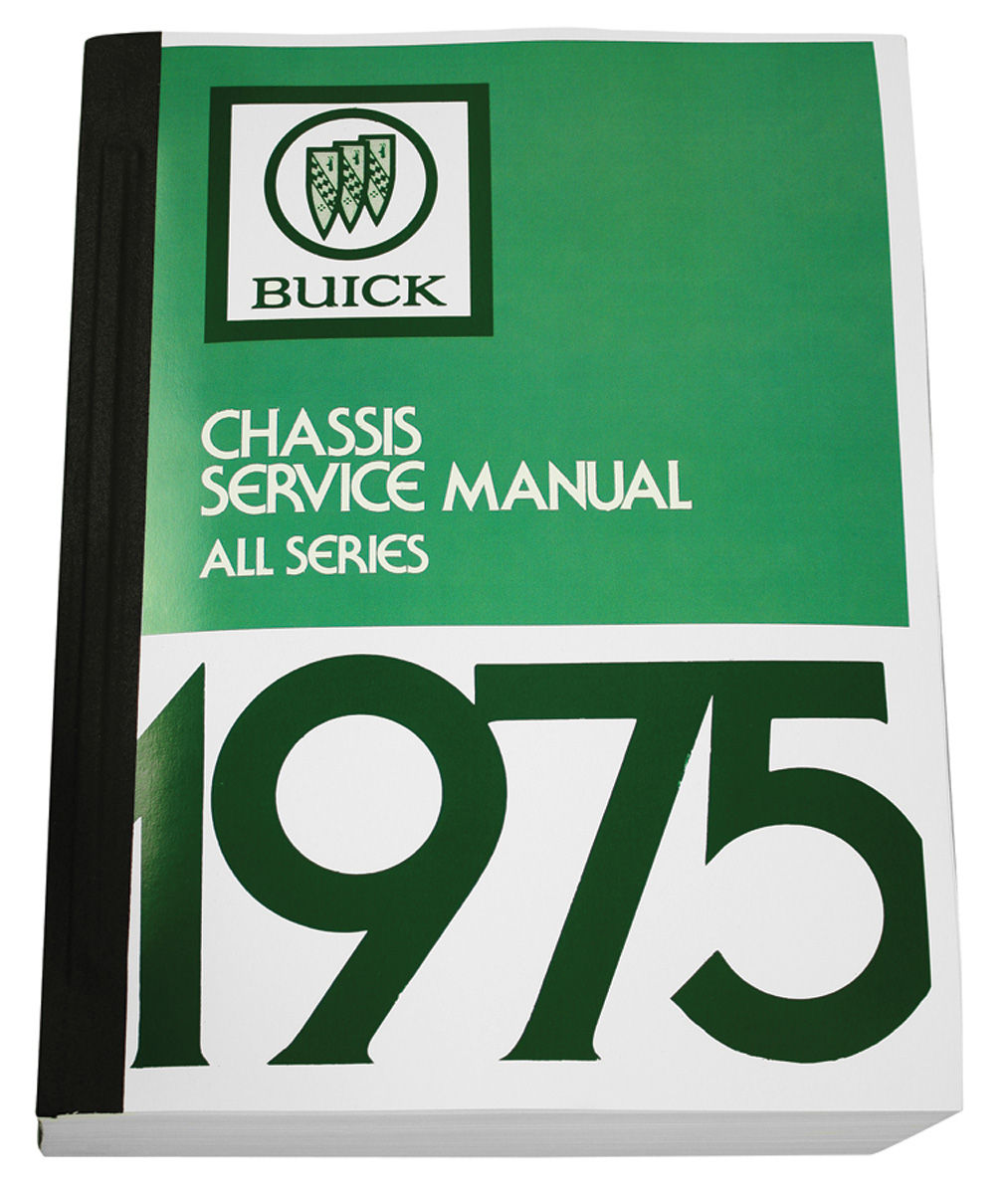 Service Manual, Chassis, 1975 Buick 1 Service Manual, Chassis, 1975 Buick