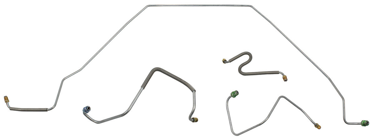 Brake Line, Front, 1967 Chevelle/El Camino, Standard Drum 1 Brake Line, Front, 1967 Chevelle/El Camino, Standard Drum