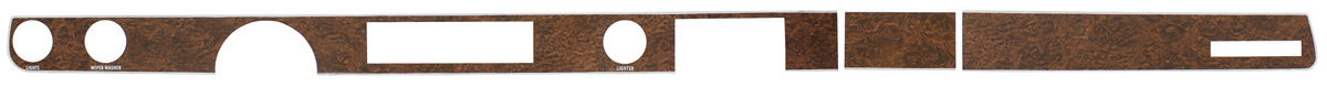Dash Set, Woodgrain, 1969 Oldsmobile All 1 Dash Set, Woodgrain, 1969 Oldsmobile All