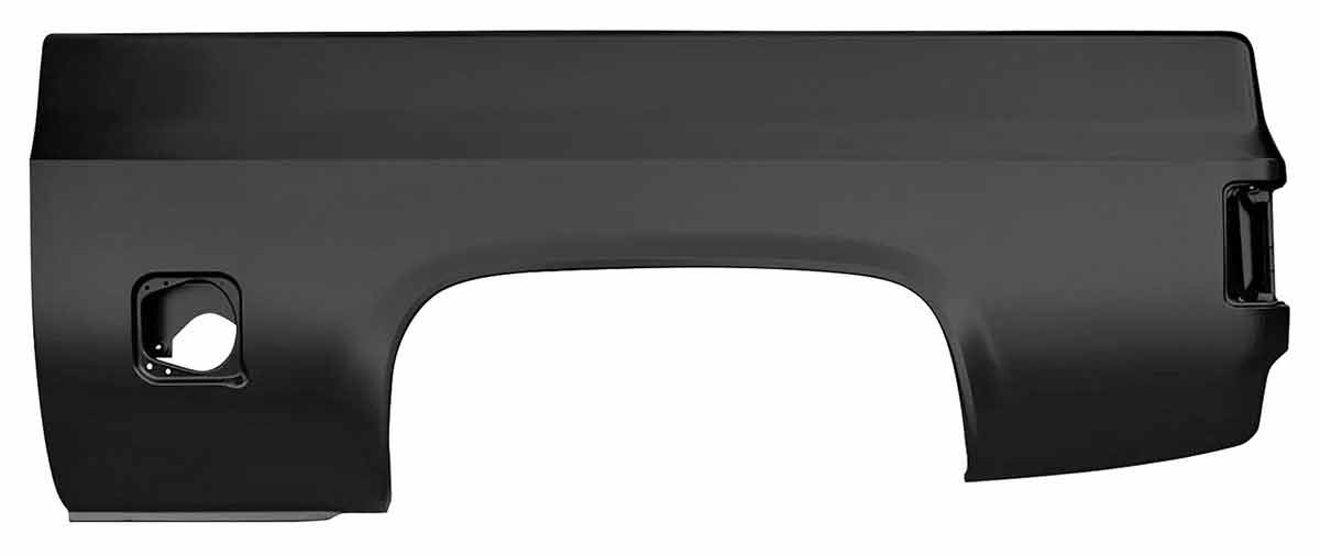 Bedside Panel, 1979-87 Chevy/GMC C/K Fleetside, LH Square Hole, 6.5' Short Bed 1 Bedside Panel, 1979-87 Chevy/GMC C/K Fleetside, LH Square Hole, 6.5' Short Bed