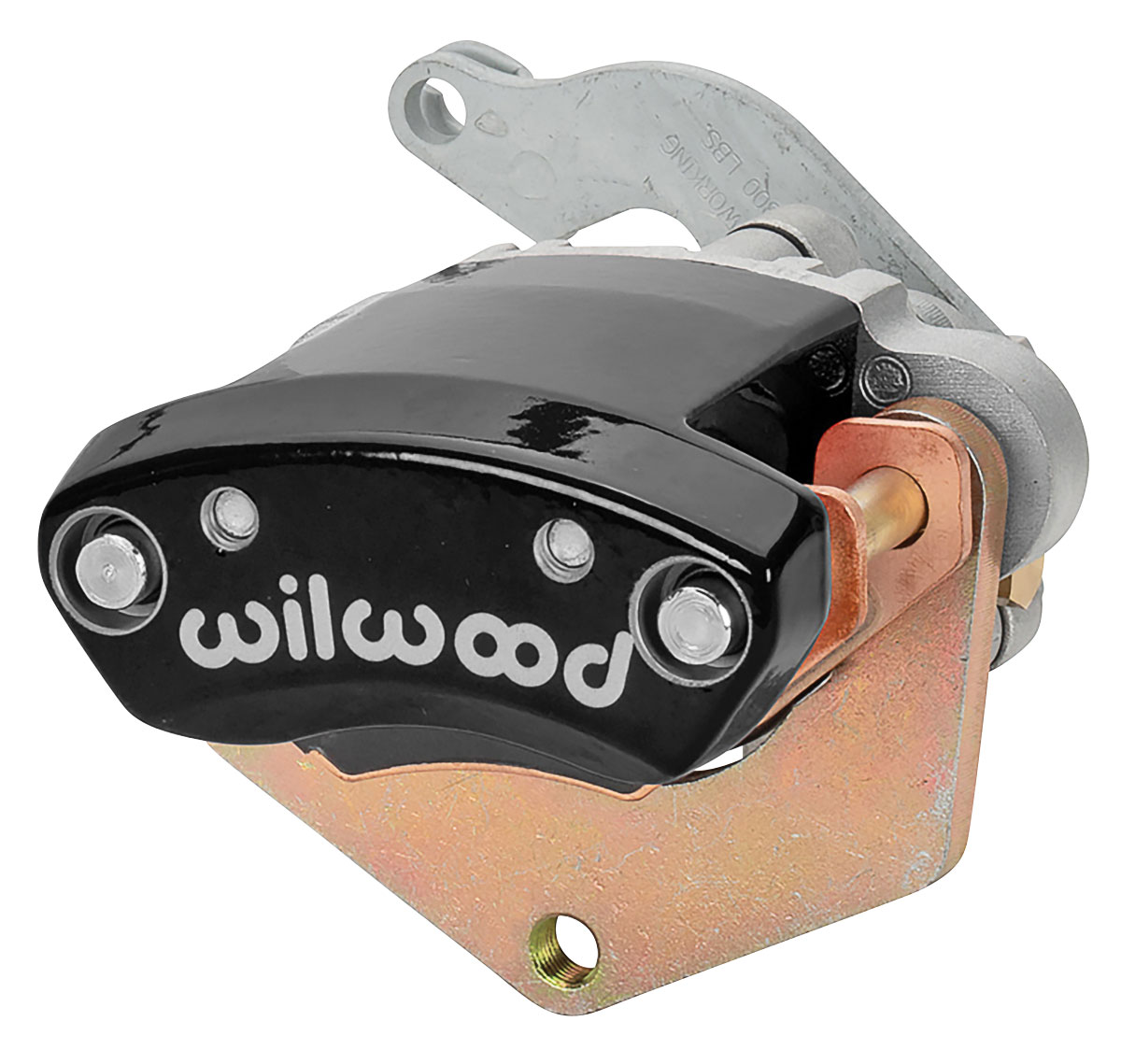 Caliper, Wilwood, MC4 Parking Brake, Sgl Piston, 1.10" Max Rtr Width, 2" Mnt 1 Caliper, Wilwood, MC4 Parking Brake, Sgl Piston, 1.10" Max Rtr Width, 2" Mnt
