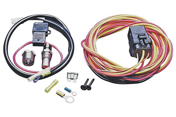 Wiring Harness, Fan, US Radiator, w/185-Degree Sender & Relay 1 Wiring Harness, Fan, US Radiator, w/185-Degree Sender & Relay