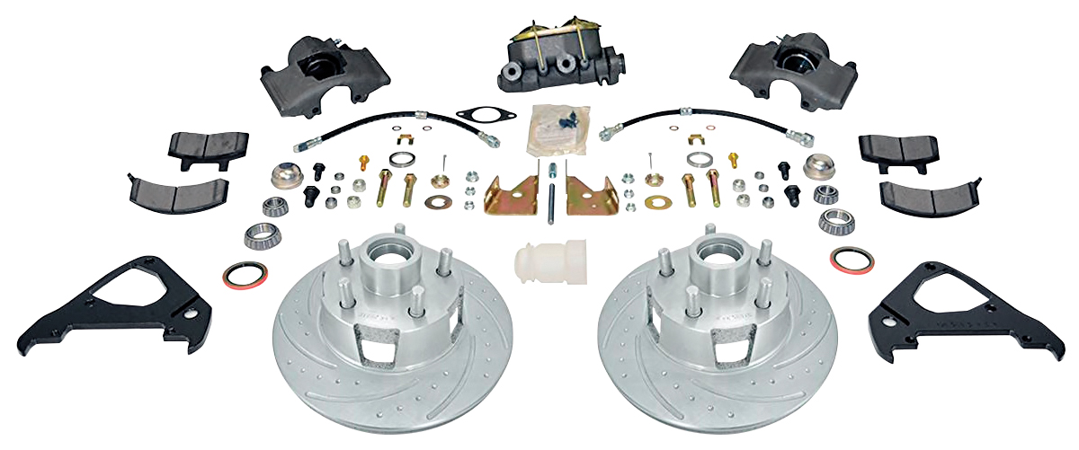 Disc Brake Conv., SSBC-USA, 1964-72 A-Body, FR, Single Piston, Man. Brakes, 11" 1 Disc Brake Conv., SSBC-USA, 1964-72 A-Body, FR, Single Piston, Man. Brakes, 11"