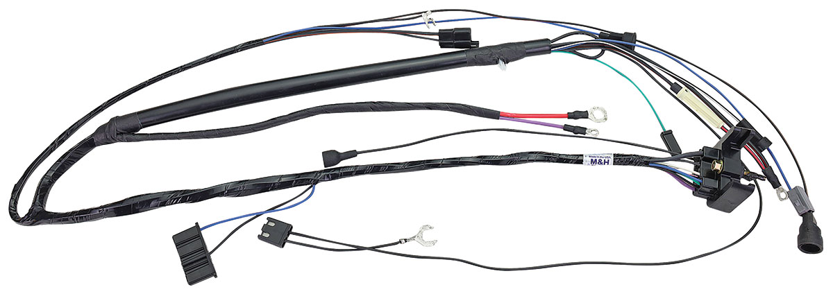 Wiring Harness, Engine, 1968 Bonn/Cat/GP, w/ AC w/ Original 2-Wire Reg 1 Wiring Harness, Engine, 1968 Bonn/Cat/GP, w/ AC w/ Original 2-Wire Reg