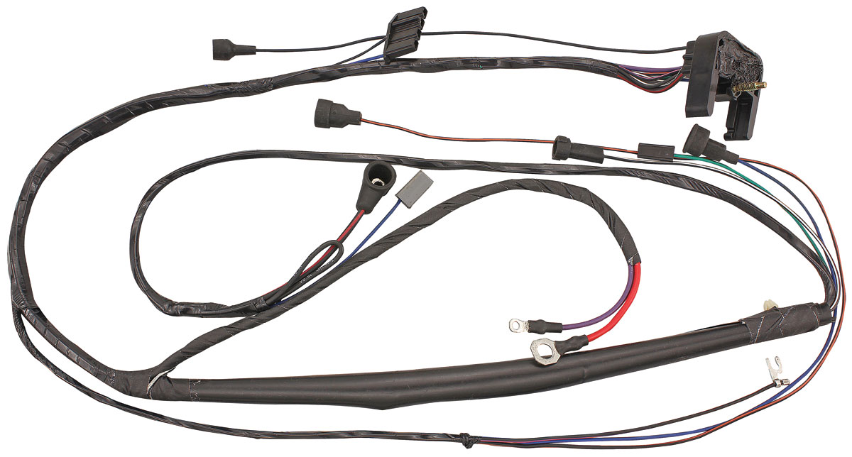 Wiring Harness, Engine, 1968 Bonn/Cat/GP, w/ Original 2-Wire Reg 1 Wiring Harness, Engine, 1968 Bonn/Cat/GP, w/ Original 2-Wire Reg