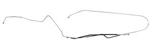 Fuel Line, Return, 1970-72 Cutlass Hardtop, 1/4" 1 Fuel Line, Return, 1970-72 Cutlass Hardtop, 1/4"