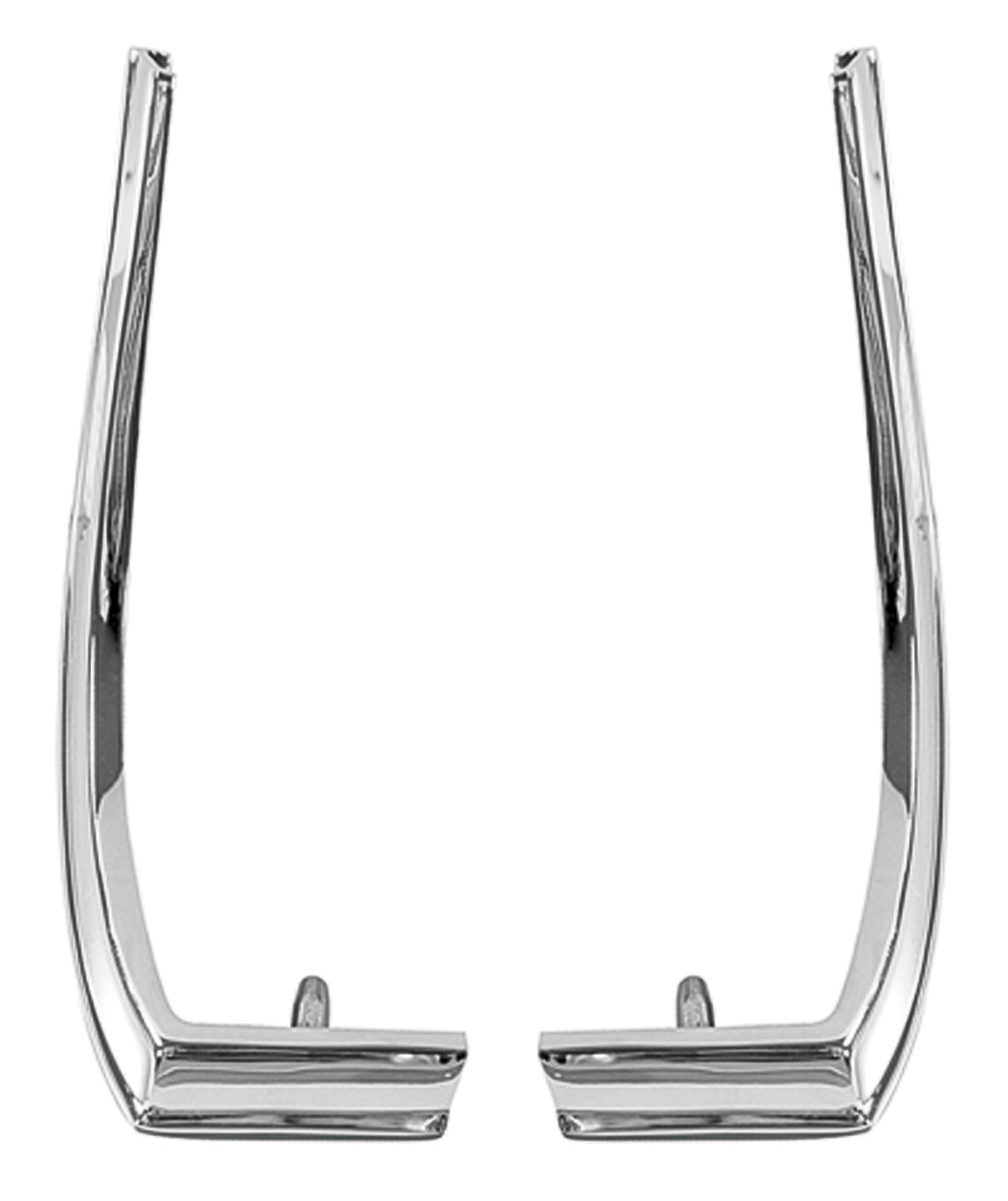 Moldings, Vinyl Top, 1970-72 Cutlass "S"/4-4-2, Rear