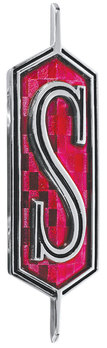 Emblem, Hood, 1969-70 Cutlass, S 1 Emblem, Hood, 1969-70 Cutlass, S
