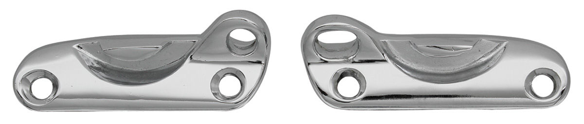 Striker Plates, Convertible Latch, 1957-60 Cadillac/Bonneville/Catalina 1 Striker Plates, Convertible Latch, 1957-60 Cadillac/Bonneville/Catalina