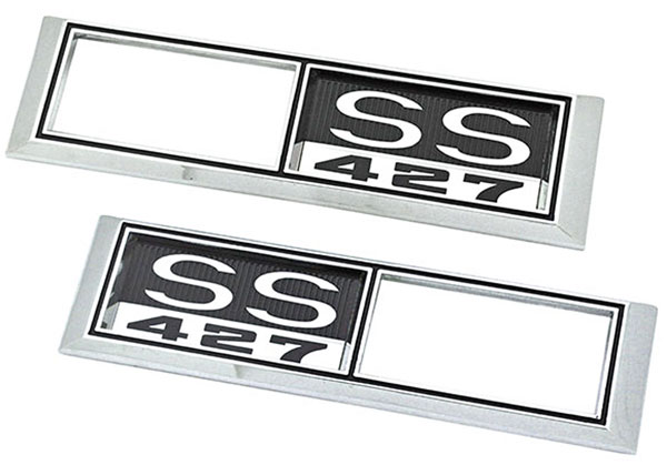 Bezel, Marker, 1968 Chevelle/El Camino, Front, SS 427 1 Bezel, Marker, 1968 Chevelle/El Camino, Front, SS 427