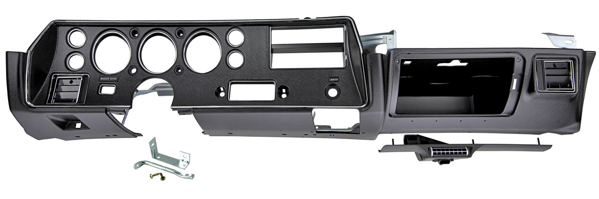 Dash Housing Assembly, 1970-72 SS Chevelle/El Camino/Monte Carlo 1 Dash Housing Assembly, 1970-72 SS Chevelle/El Camino/Monte Carlo