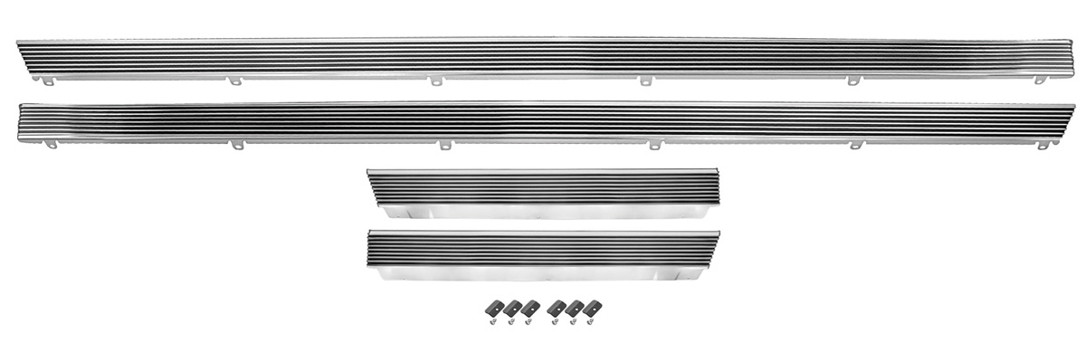 Molding, Rocker Panel, 1966 El Camino, Complete, Kit 1 Molding, Rocker Panel, 1966 El Camino, Complete, Kit