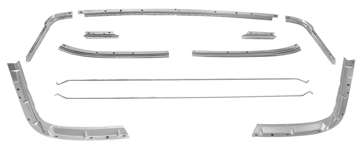 Brace Set, Inner Roof, 1968-72 El Camino 1 Brace Set, Inner Roof, 1968-72 El Camino