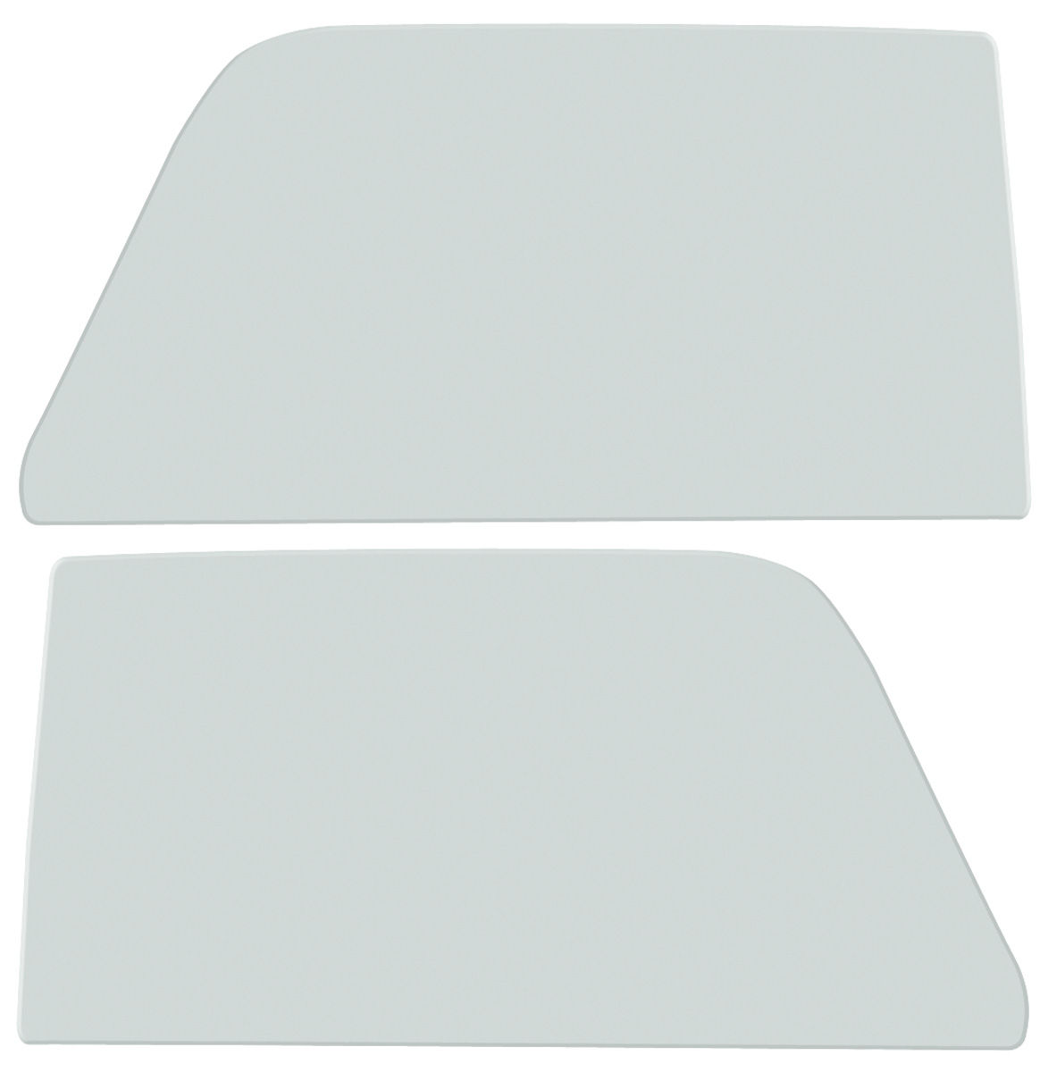 Door Glass, Front, 1965 Chevelle/BOP Convertible, Pair 1 Door Glass, Front, 1965 Chevelle/BOP Convertible, Pair