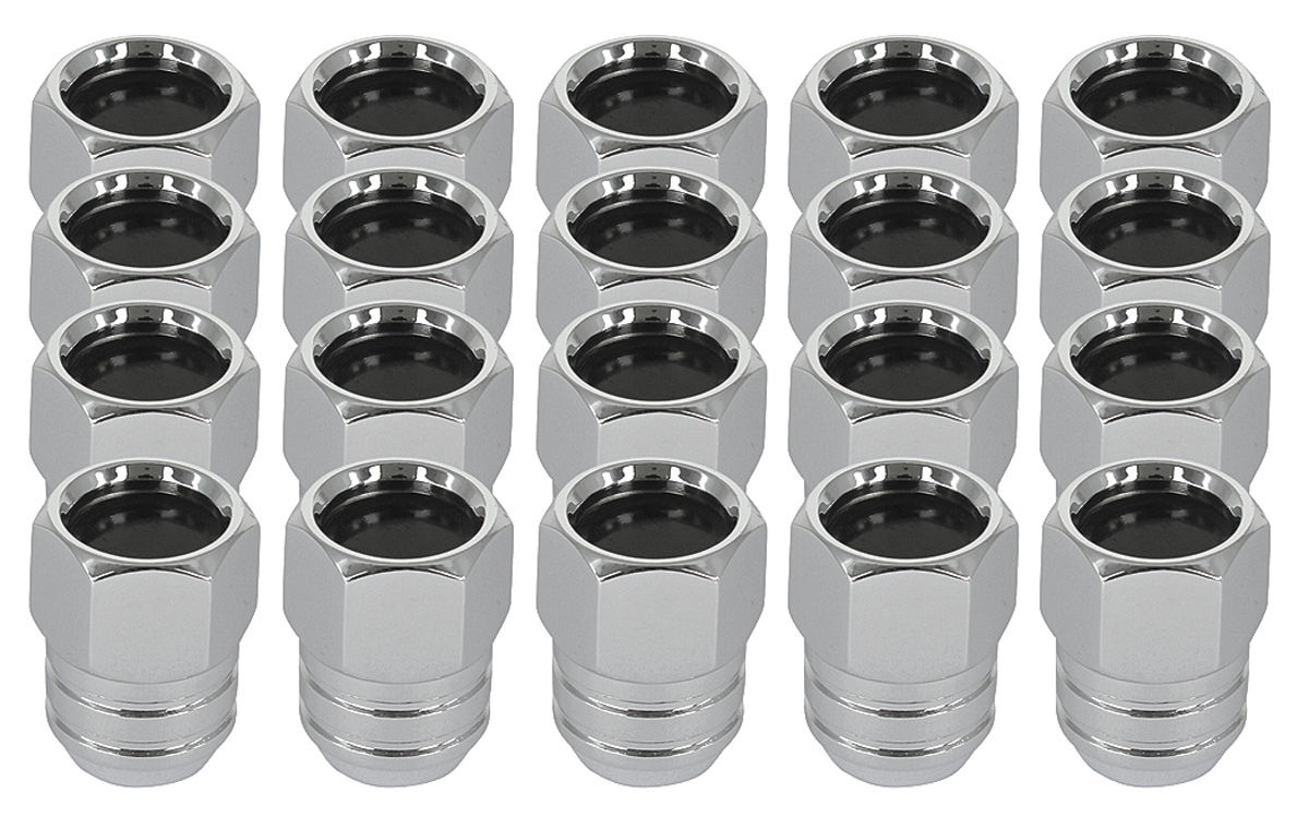 Lug Nuts, Rally II, 1968-73 GTO/1969-70 Grand Prix, Black