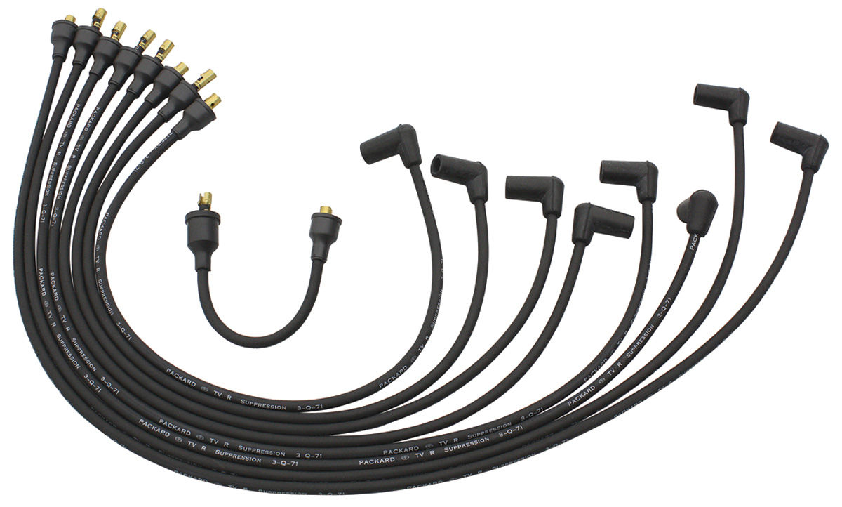 Spark Plug Wire Set, 1972 Chevelle/EC/Monte Carlo, Small Block V8, Dated 3-Q-71 1 Spark Plug Wire Set, 1972 Chevelle/EC/Monte Carlo, Small Block V8, Dated 3-Q-71
