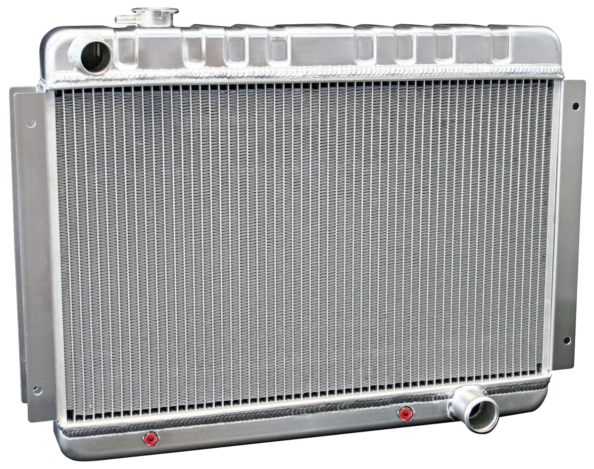 Radiator, Aluminum, DeWitts, 1966-67 Chevelle/El Camino SB/BB, AT 1 Radiator, Aluminum, DeWitts, 1966-67 Chevelle/El Camino SB/BB, AT