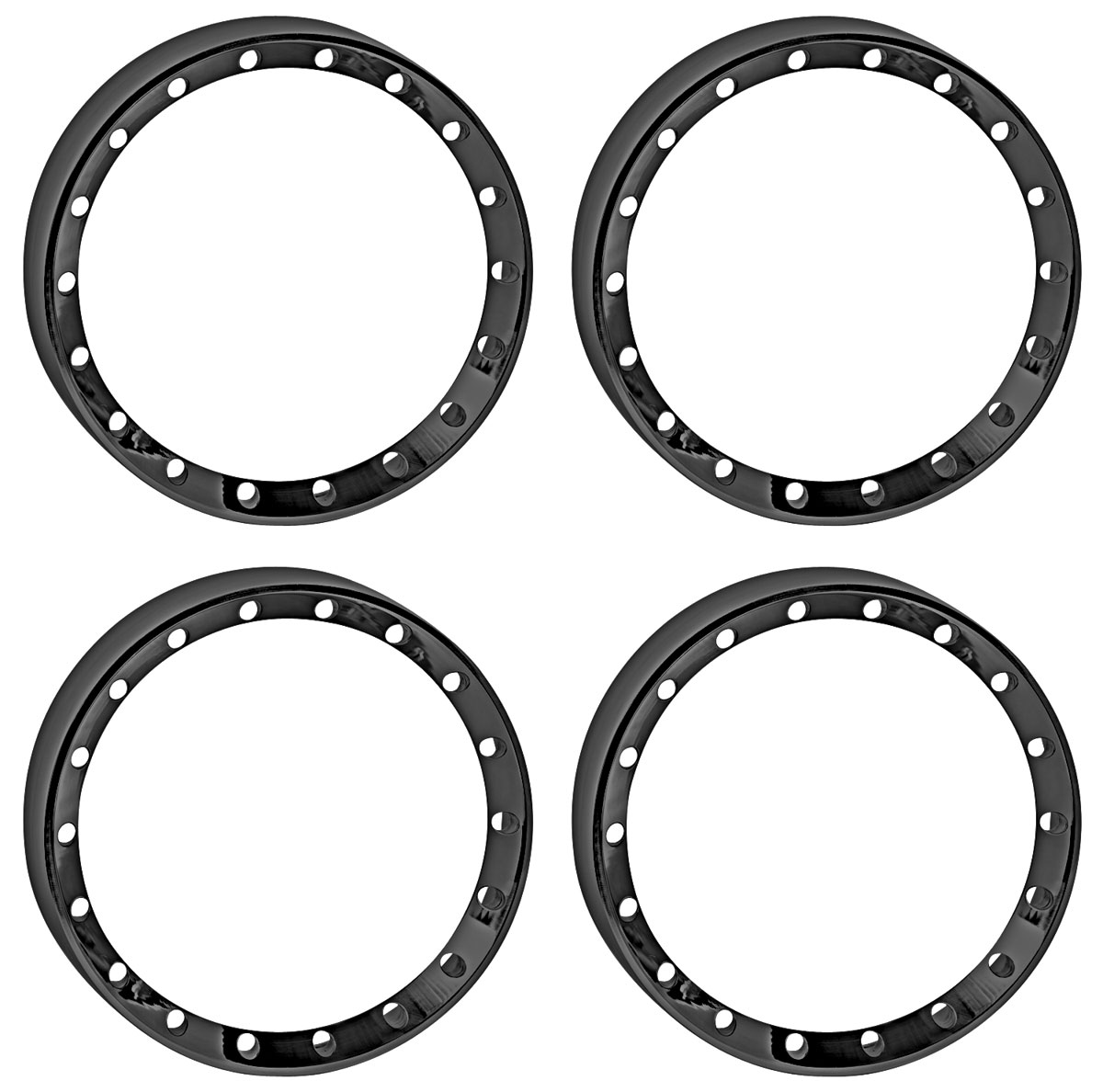 Retaining Ring, Headlight, 1958-74 GM, 6061-T6 Aluminum, 5-3/4"
