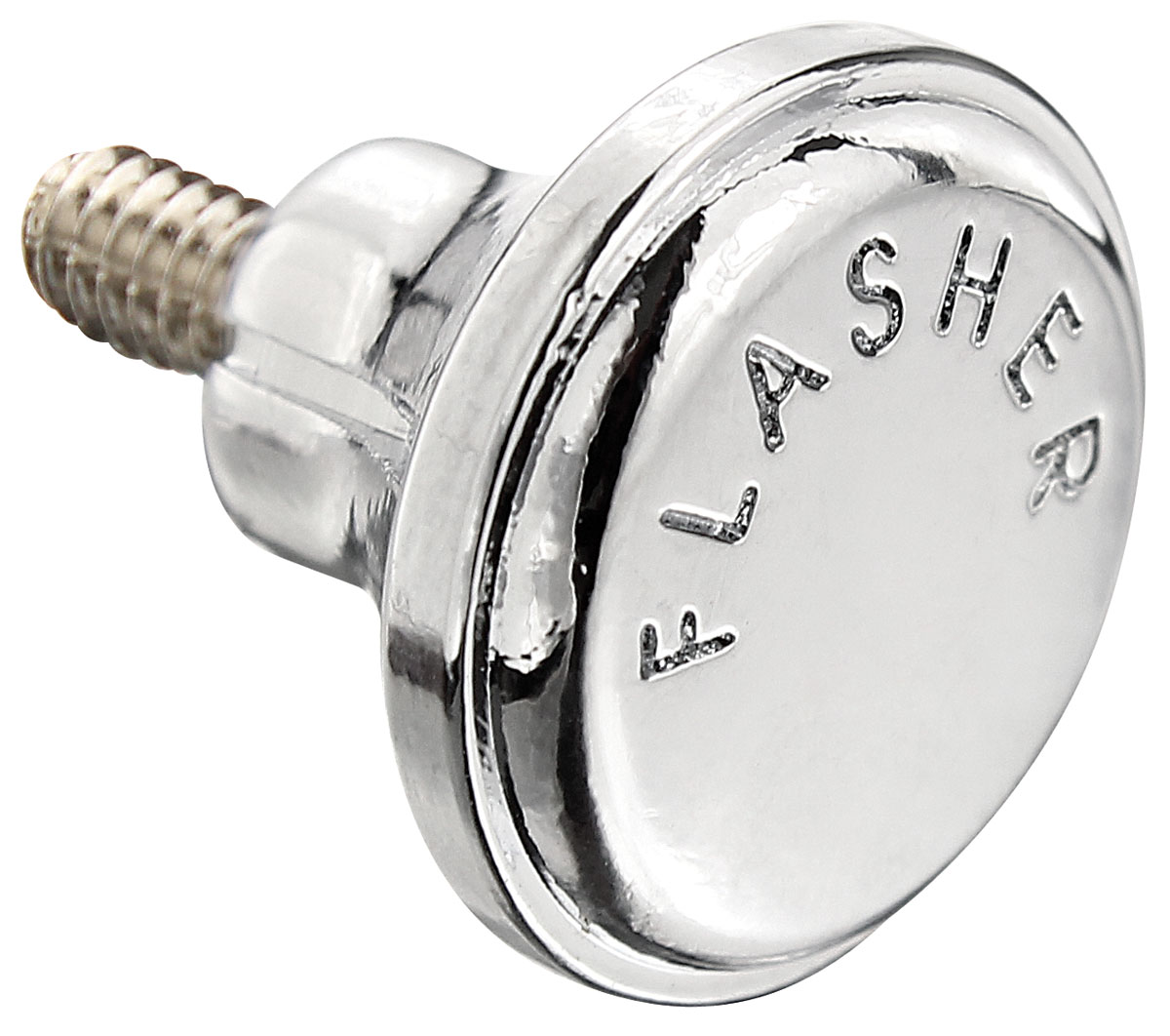 Knob, Emergency Flasher, 1967-72 A-Body, 1967-69 Corvair, Chrome, Short 1 Knob, Emergency Flasher, 1967-72 A-Body, 1967-69 Corvair, Chrome, Short