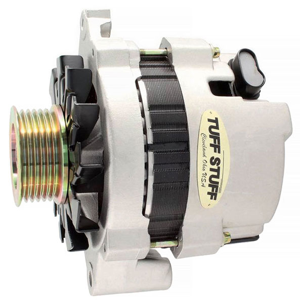Alternator, Tuff Stuff, CS121, Serp Belt, 120 Amp, Rear Terminal 1 Alternator, Tuff Stuff, CS121, Serp Belt, 120 Amp, Rear Terminal
