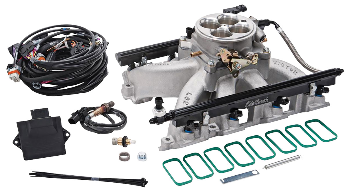 EFI Set, Edelbrock, Pro-Flo, 4150-Style, LS GEN III/IV, Rectangle Port, 42Lb/Hr. 1 EFI Set, Edelbrock, Pro-Flo, 4150-Style, LS GEN III/IV, Rectangle Port, 42Lb/Hr.