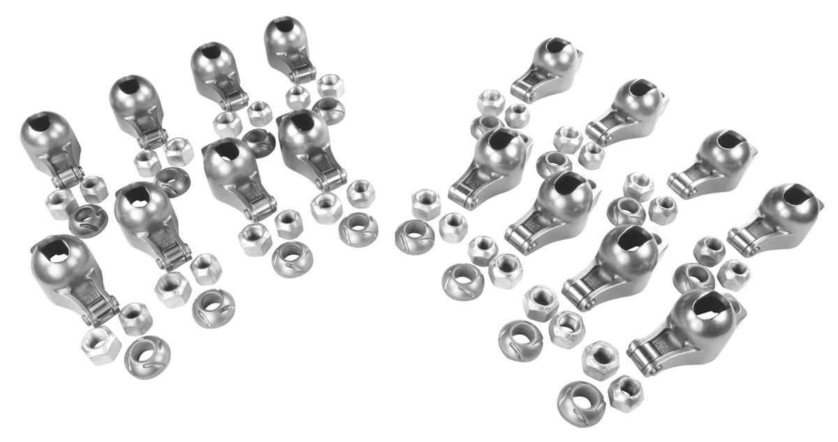Rocker Arms, Roller-Tip, Comp Cams Magnum, Pontiac, 7/16", 1.52 Ratio