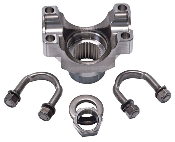 Yoke, Moser GM Rear End, 30-Spline, w/Hardware 1 Yoke, Moser GM Rear End, 30-Spline, w/Hardware