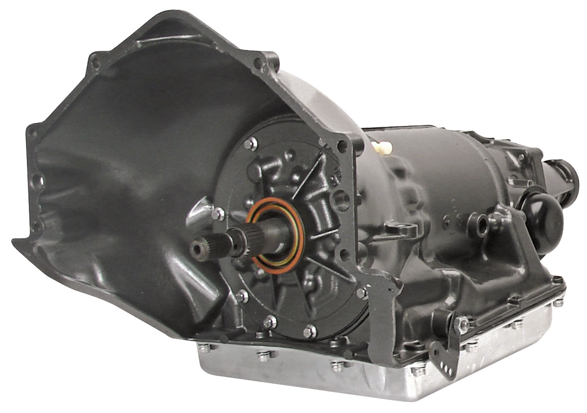 Transmission, TH350, TCI StreetFighter, w/ 9" Tailshaft 1 Transmission, TH350, TCI StreetFighter, w/ 9" Tailshaft