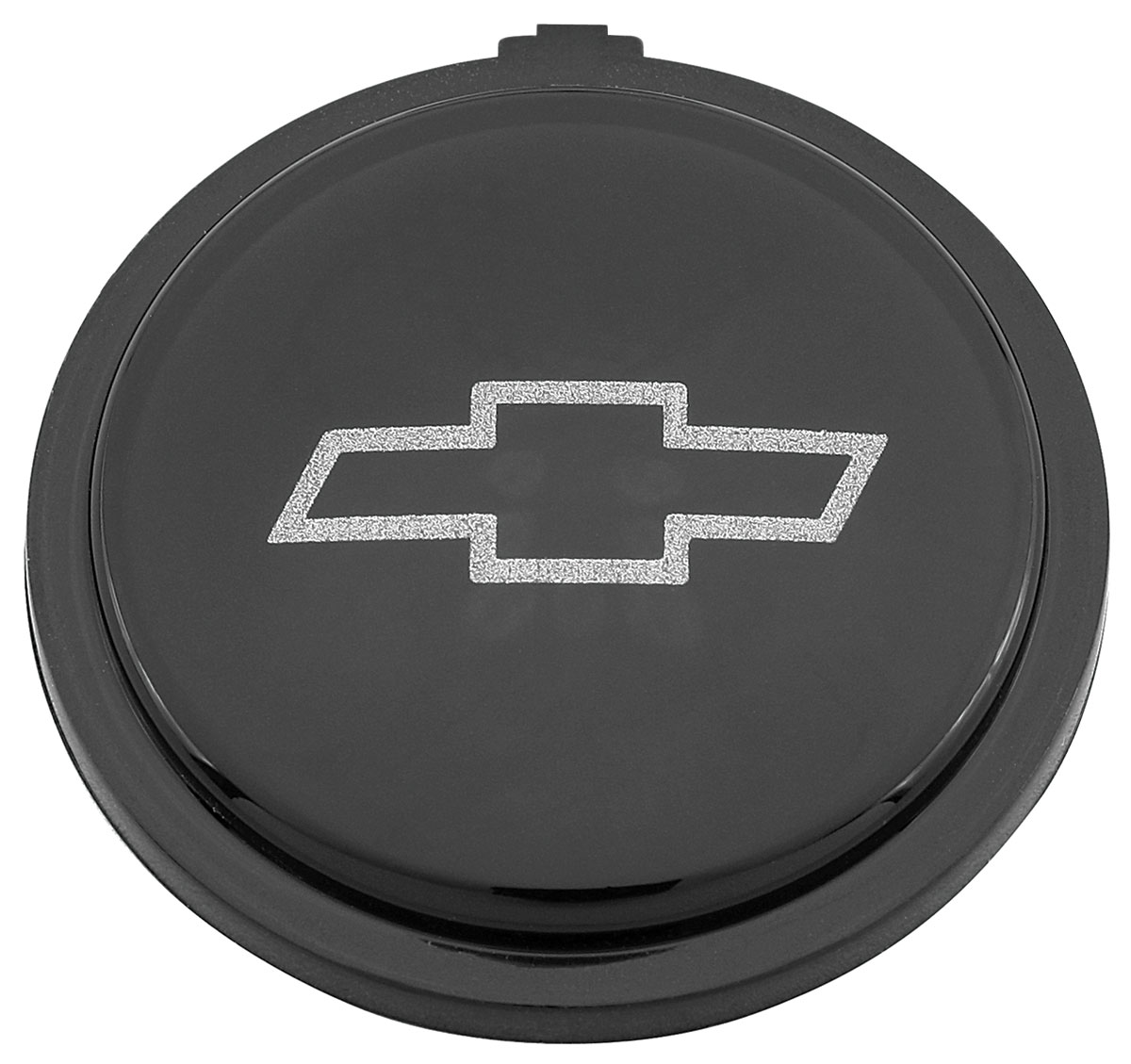 Emblem, Horn Button, Sport Steering Wheel, 1971-77 CH/EC/MC, Black 1 Emblem, Horn Button, Sport Steering Wheel, 1971-77 CH/EC/MC, Black
