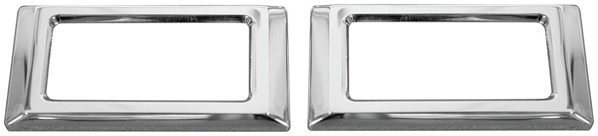 Bezel, Marker, 1968-69 El Camino/Wagon, Rear, Billet Aluminum 1 Bezel, Marker, 1968-69 El Camino/Wagon, Rear, Billet Aluminum