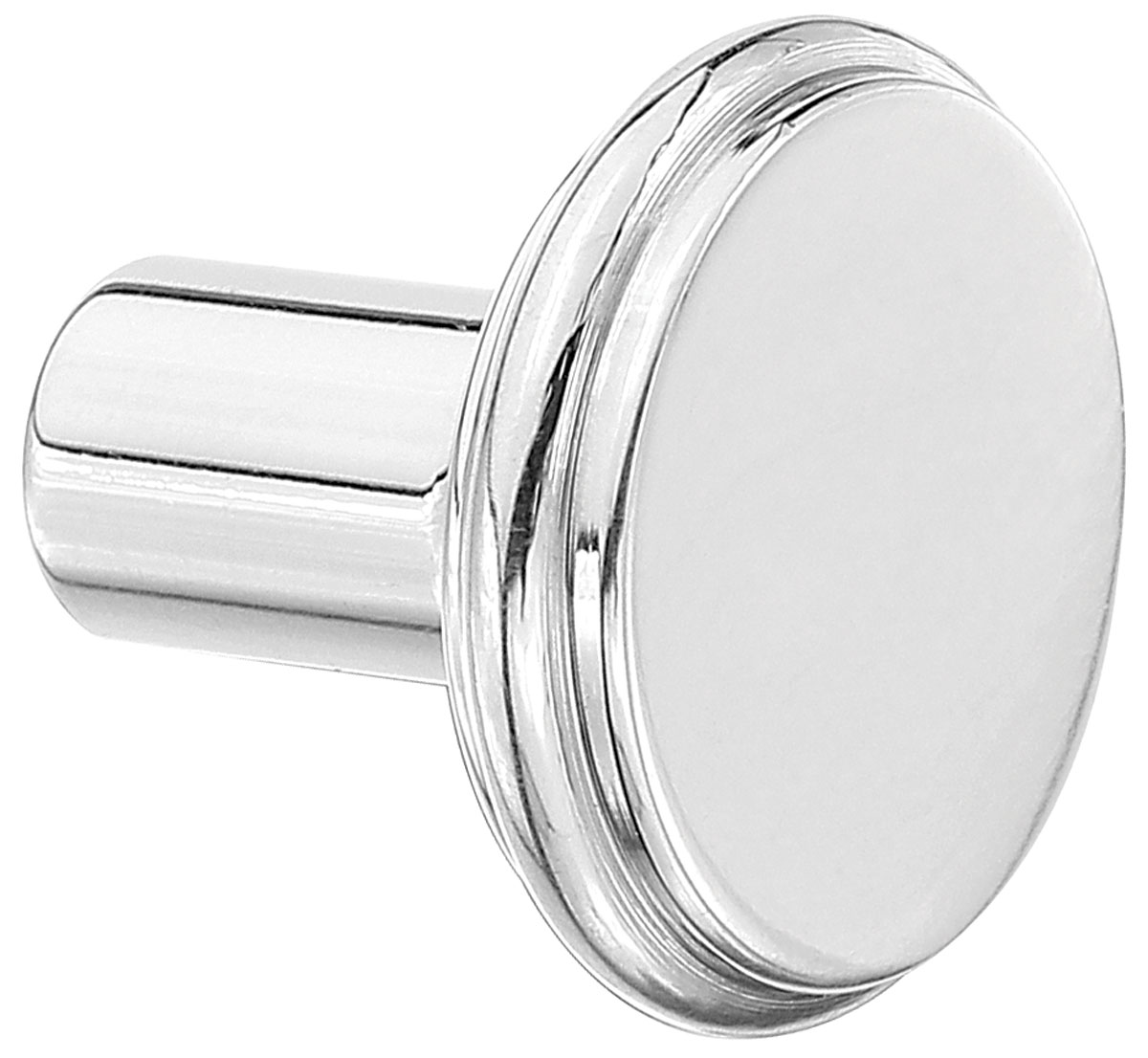 Knobs, Accessory Pull, 54-88 GM, Ribbed, Billet 1 Knobs, Accessory Pull, 54-88 GM, Ribbed, Billet