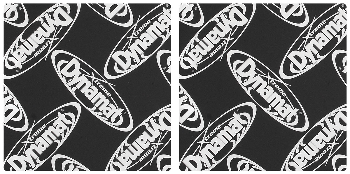 Sound Deadener, Dynamat Xtreme, 2 Sheet 10" X 10" Speaker Kit 1 Sound Deadener, Dynamat Xtreme, 2 Sheet 10" X 10" Speaker Kit